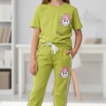 تیشرت شلوار دخترانه